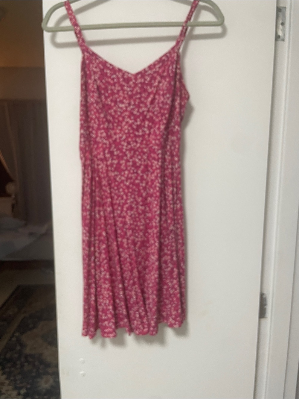 Women's Pink Floral Slip Dress - Brand: